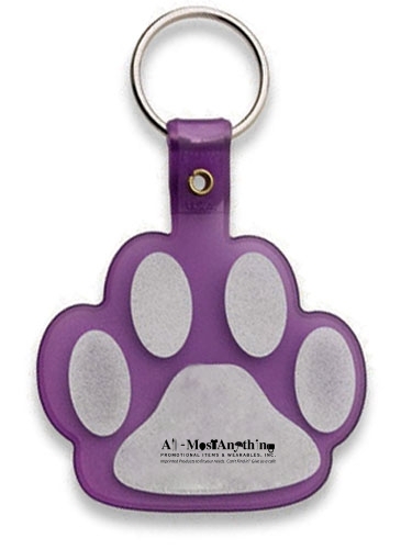 Paw Flexible Key Tag