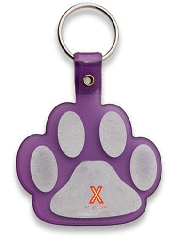 Paw Flexible Key Tag