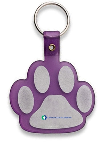 Paw Flexible Key Tag
