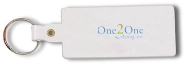 Rectangle Flexible Key Tag