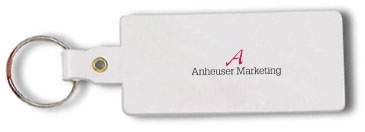 Rectangle Flexible Key Tag