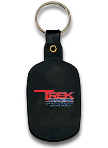 Round Rectangle Flexible Key Tag