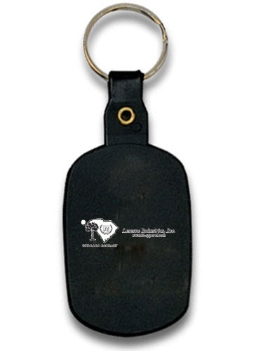 Round Rectangle Flexible Key Tag