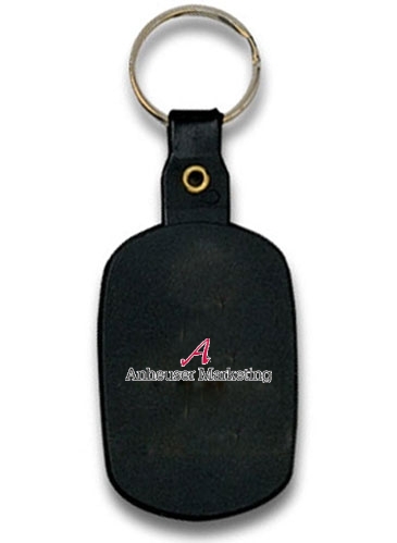 Round Rectangle Flexible Key Tag