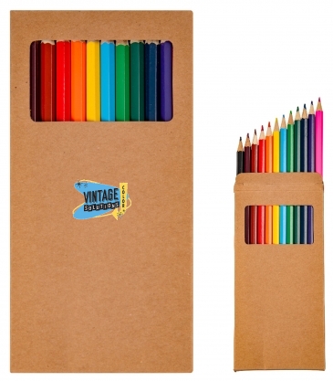 12-Piece Colored Pencil Set