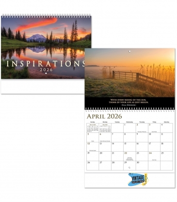  Inspirations Spiral Wall Calendar