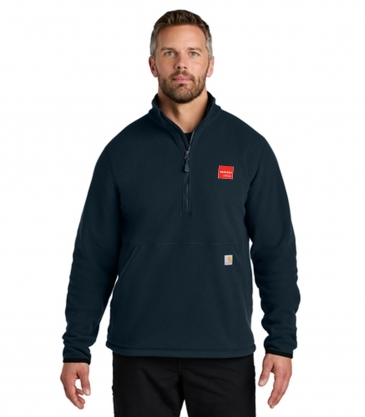Carhartt® Textured 1/2-Zip Fleece Jacket