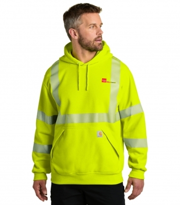 Carhartt® ANSI 107 Class 3 Hooded Sweatshirt