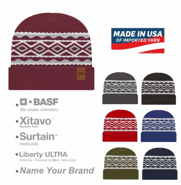 USA Made Diamond Pattern Beanie