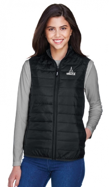 CORE365® Ladies Prevail Packable Puffer Vest