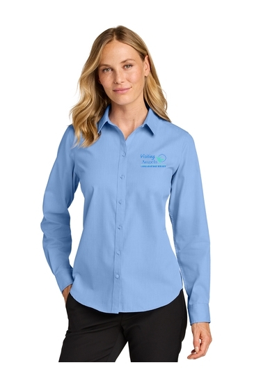 Port Authority® Women’s Long Sleeve Nailhead Easy Care Shirt