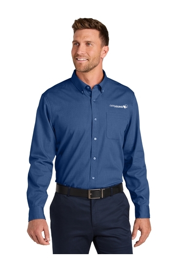 Port Authority® Long Sleeve Nailhead Easy Care Shirt
