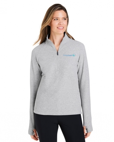 North End Ladies' Spirit Textured Quarter-Zip