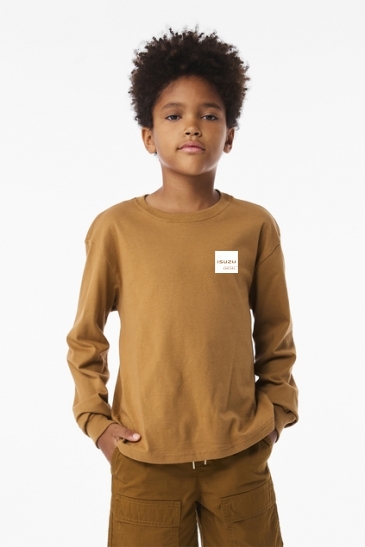 BELLA+CANVAS® Youth 6-Ounce Heavyweight Long Sleeve Tee