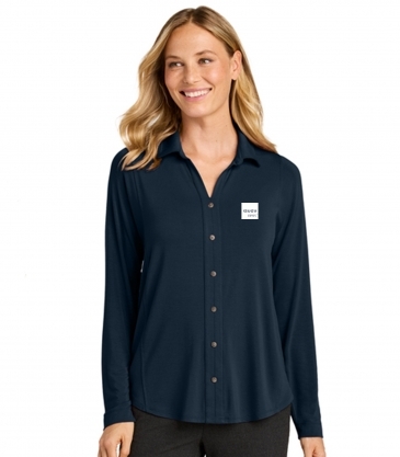 Port Authority® Women’s Luxe Knit Button Tunic