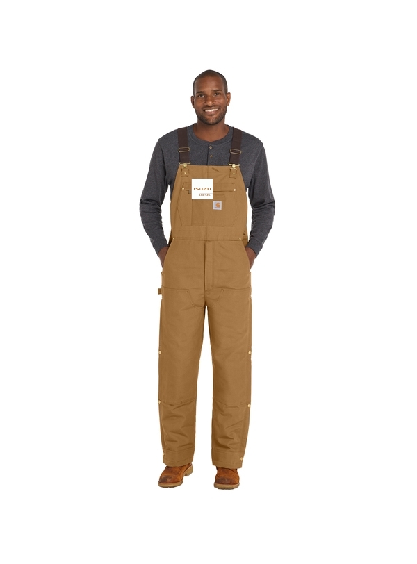 Carhartt® Firm Duck Insulated Bib Overalls