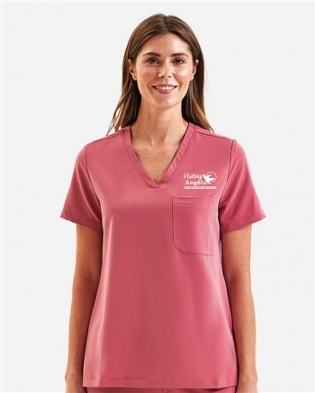 Onna Women's Limitless V-Neck Stretch Scrub Top