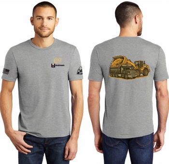 Unisex Grey Tee- 60th Anniversary