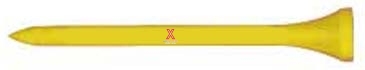 2-3/4" Tall Golf Tee