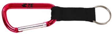 8Mm Carabiner With Black Strap