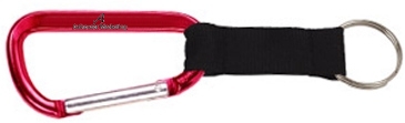 8Mm Carabiner With Black Strap
