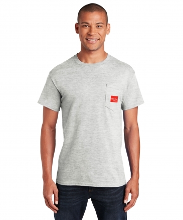 Gildan - Ultra Cotton 100% Cotton T-Shirt with Pocket