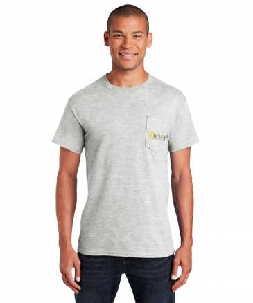 Gildan - Ultra Cotton 100% Cotton T-Shirt with Pocket