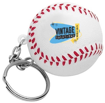 Baseball Stress Reliever Key Chain