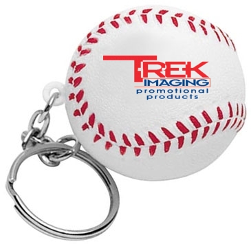 Baseball Stress Reliever Key Chain