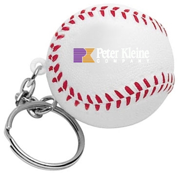 Baseball Stress Reliever Key Chain