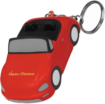 Convertible Car Stress Reliever Key Chain