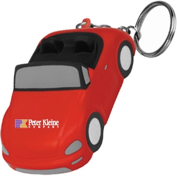 Convertible Car Stress Reliever Key Chain