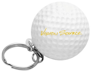 Golf Ball Stress Reliever Key Chain