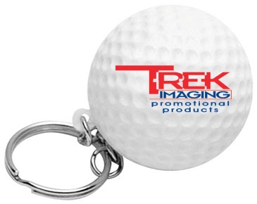 Golf Ball Stress Reliever Key Chain