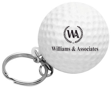 Golf Ball Stress Reliever Key Chain