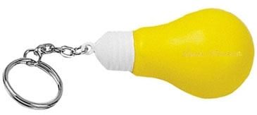 Lightbulb Stress Reliever Key Chain