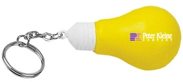 Lightbulb Stress Reliever Key Chain