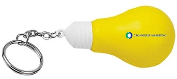 Lightbulb Stress Reliever Key Chain