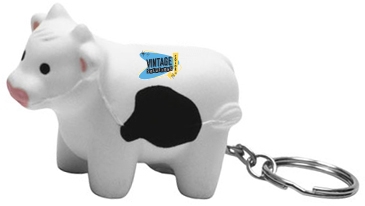 Milk Cow Stress Reliever Key Chain