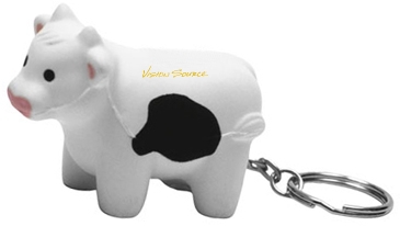 Milk Cow Stress Reliever Key Chain
