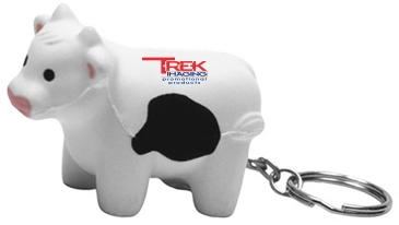 Milk Cow Stress Reliever Key Chain