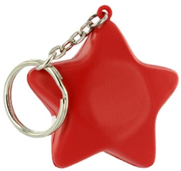 Patriotic Star Stress Reliever Key Chain
