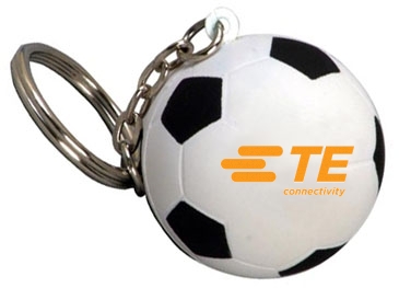 Soccer Ball Stress Reliever Key Chain