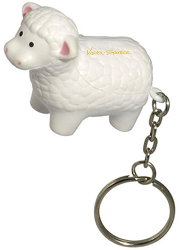 Sheep Stress Reliever Key Chain