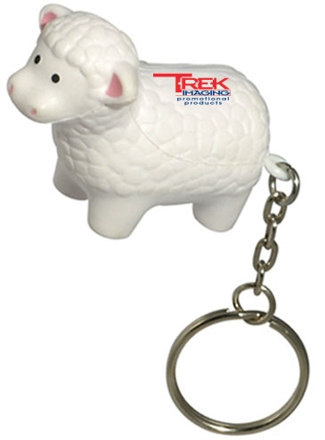 Sheep Stress Reliever Key Chain
