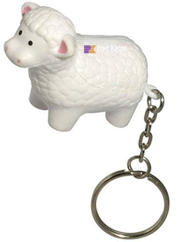 Sheep Stress Reliever Key Chain