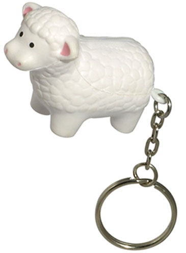 Sheep Stress Reliever Key Chain