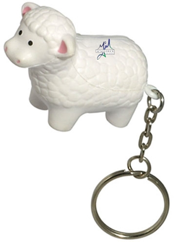 Sheep Stress Reliever Key Chain