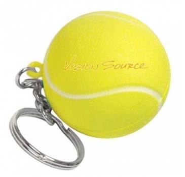 Tennis Ball Stress Reliever Key Chain
