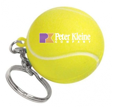 Tennis Ball Stress Reliever Key Chain